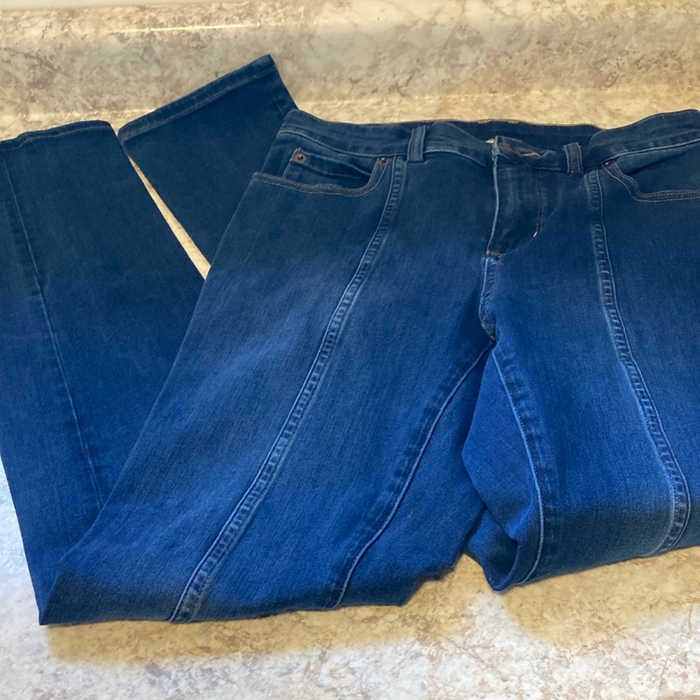 Duluth Trading Co Blue Skinny Jeans
